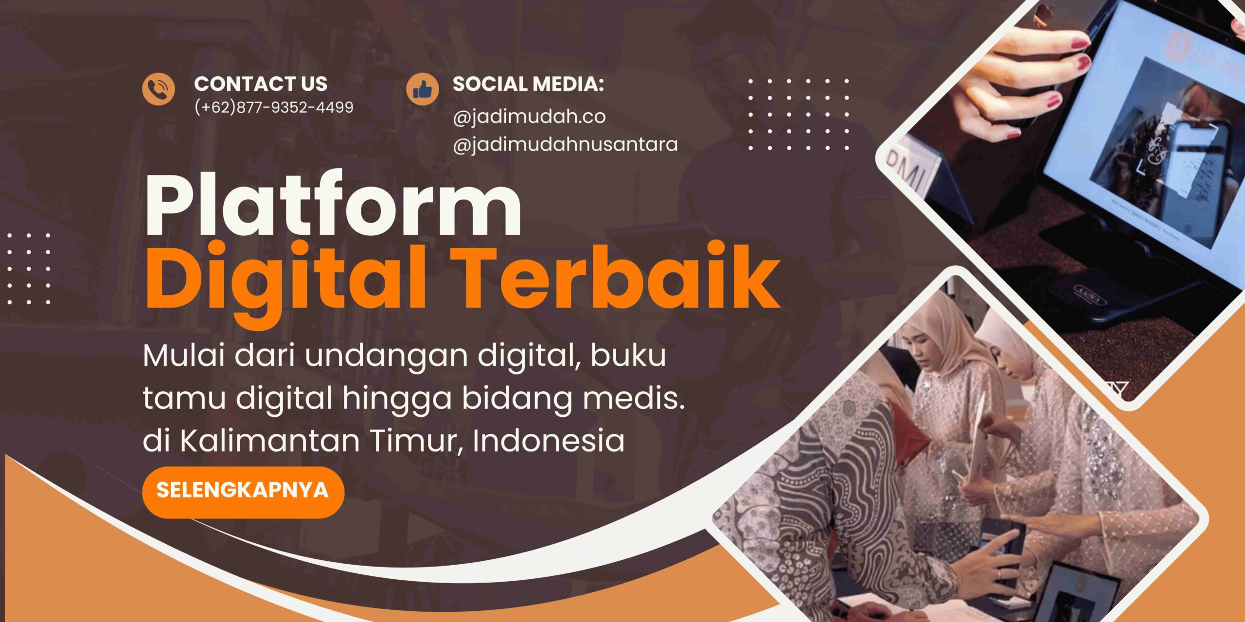 Jadi Mudah: Platform Digital Satu-Satunya di Kalimantan Timur yang Mengubah Cara Anda Merencanakan Acara